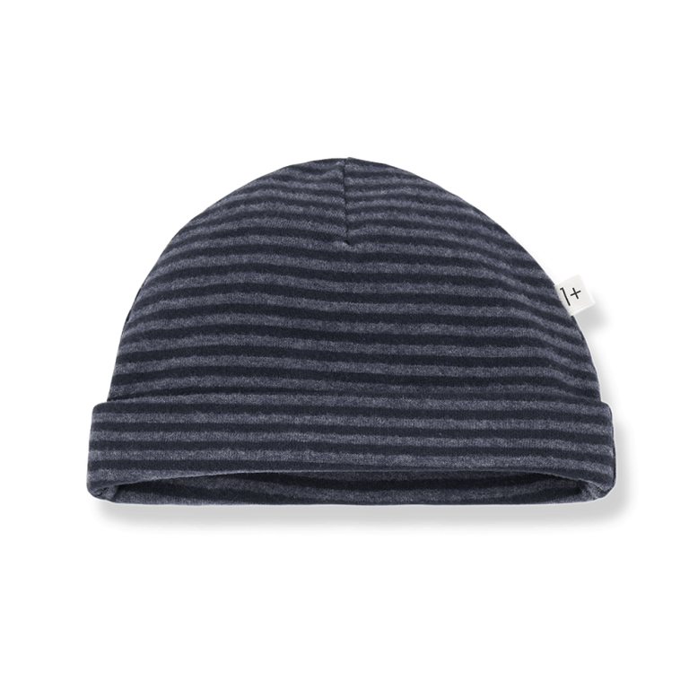 1+ in the family eva newborn hat // denim