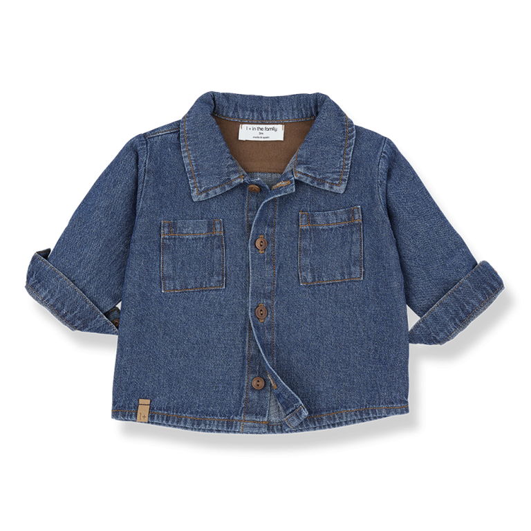1+ in the family vigo blouse // denim