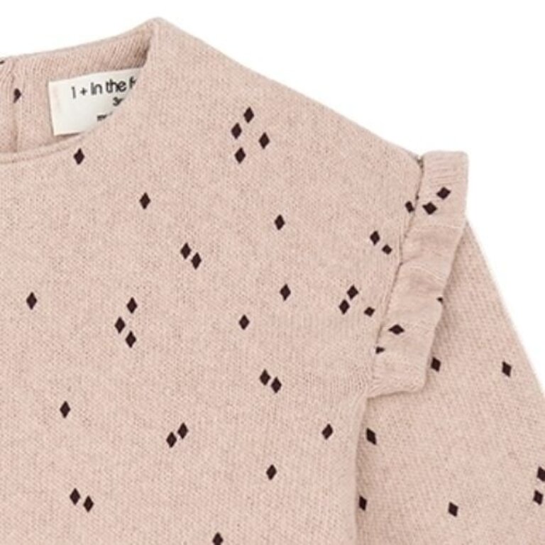 1+ in the family line sweater // nude
