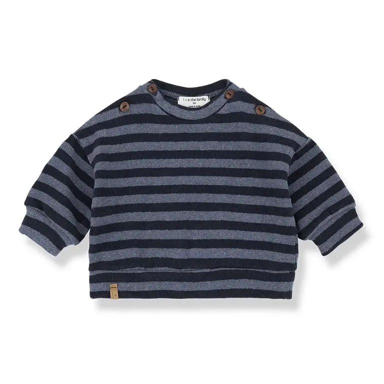 1+ in the family dirk sweater // denim