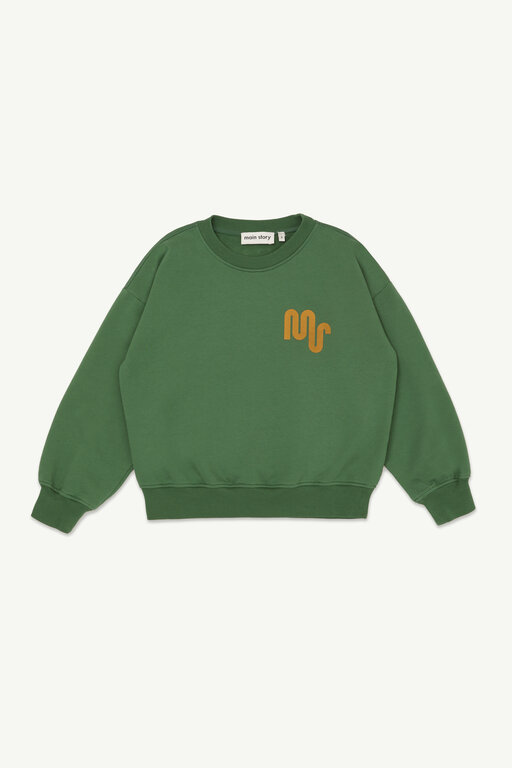Main Story bubble sweatshirt // duck egg