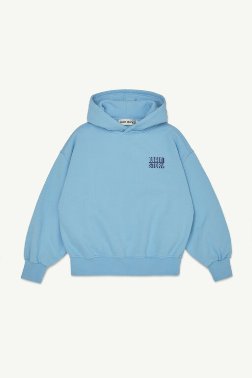 Main Story hooded sweater // alaskan blue