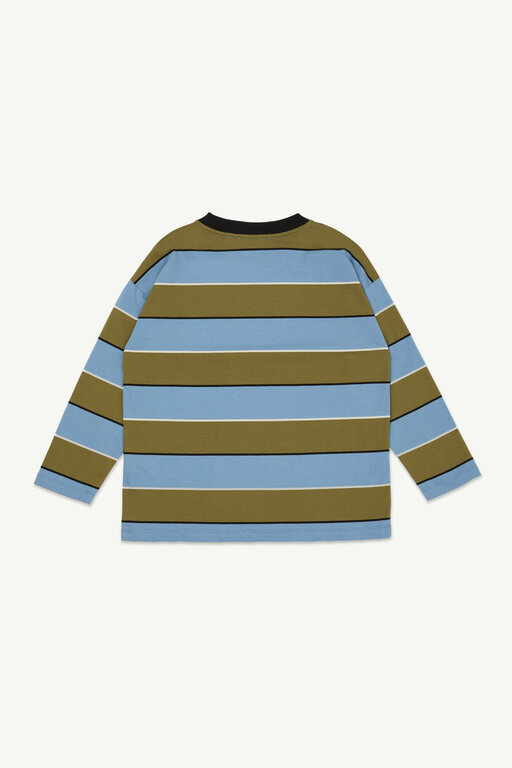 Main Story long sleeve tee // tapenade stripe