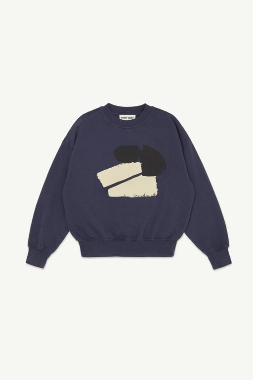 Main Story bubble sweatshirt // graystone blue