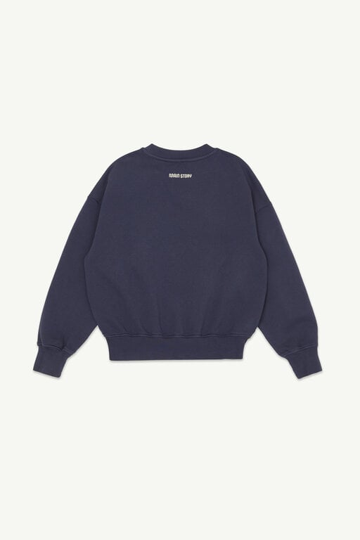 Main Story bubble sweatshirt // graystone blue