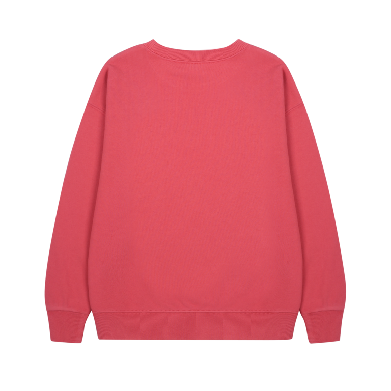 Jelly Mallow turntable sweatshirt // rose