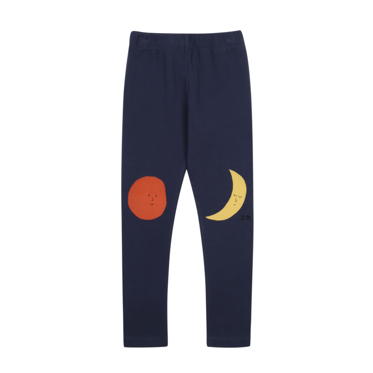Jelly Mallow colored nature leggings // navy