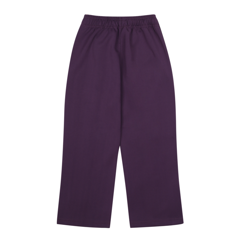 Jelly Mallow chess track pants // purple