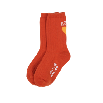 Jelly Mallow heart socks set // multi