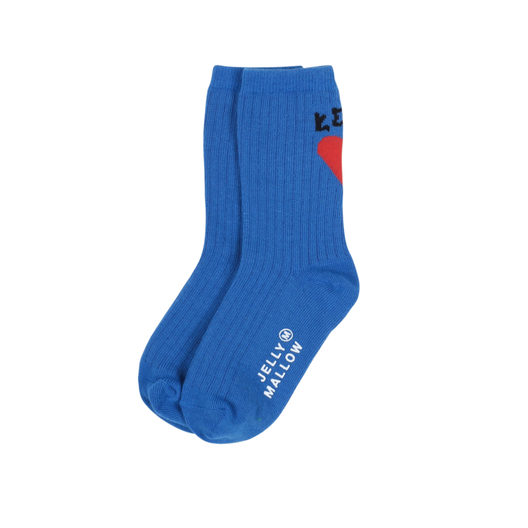 Jelly Mallow heart socks set // multi