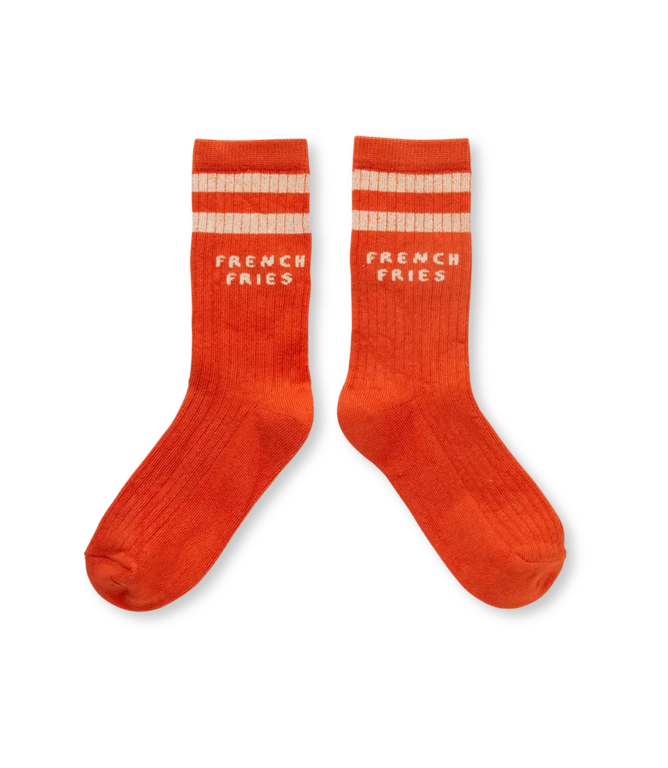 Sproet & sprout sport socks french fries // grenadine