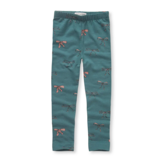 Sproet & sprout winter legging bows // shady green
