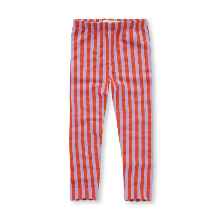 Sproet & sprout winter legging thin stripe // lavender