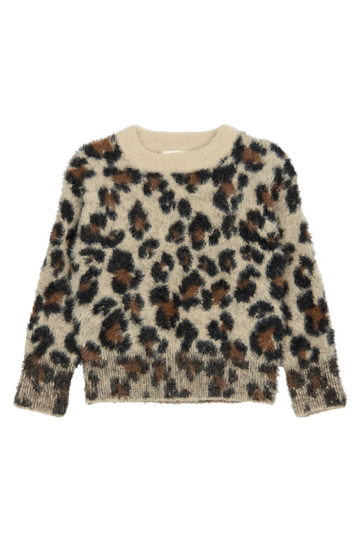 The New pamilla jacquard pullover // feather gray AOP