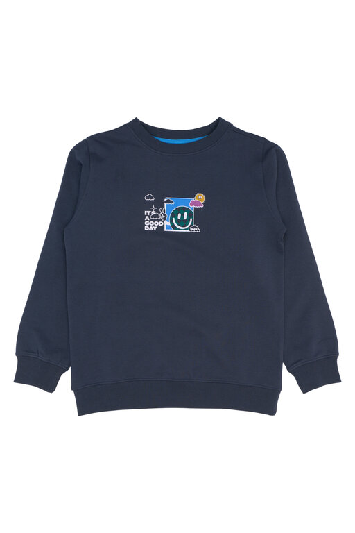The New phillip sweatshirt // navy blazer
