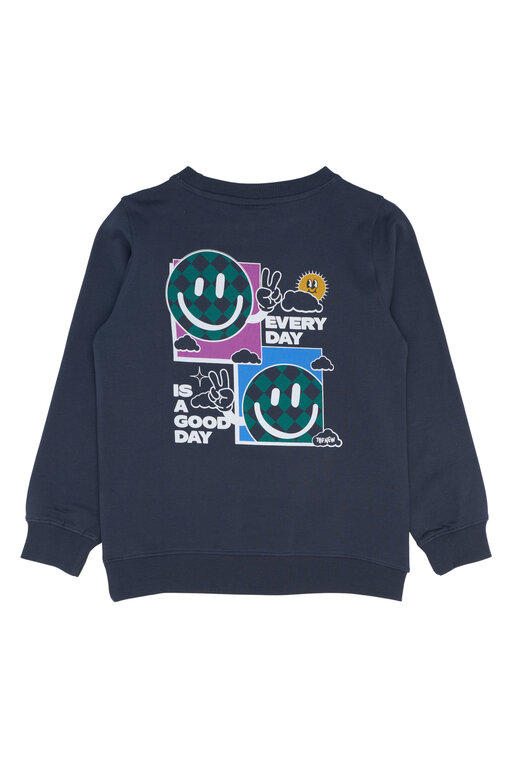 The New phillip sweatshirt // navy blazer