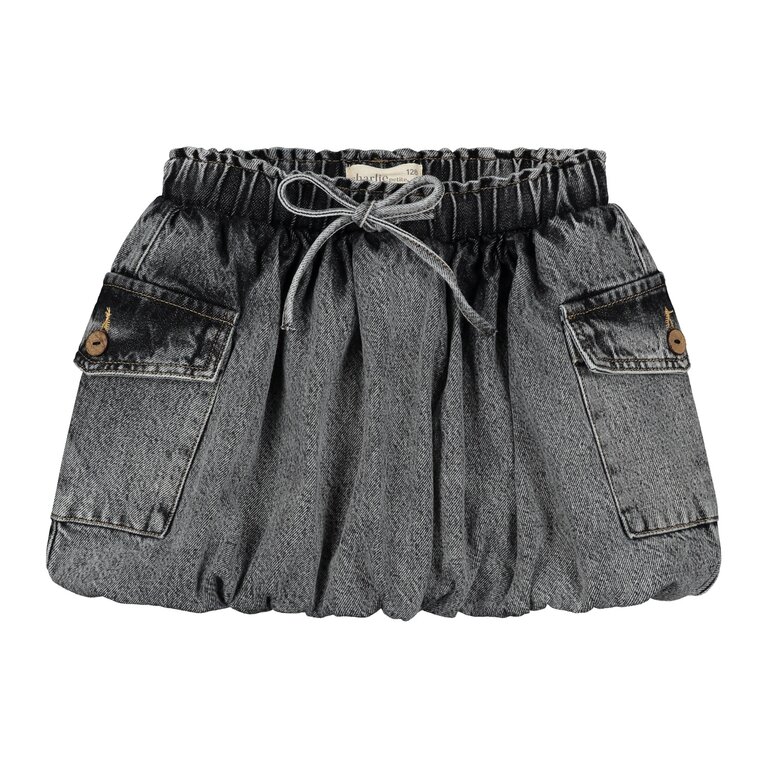 Charlie Petite jasmin skirt // north black