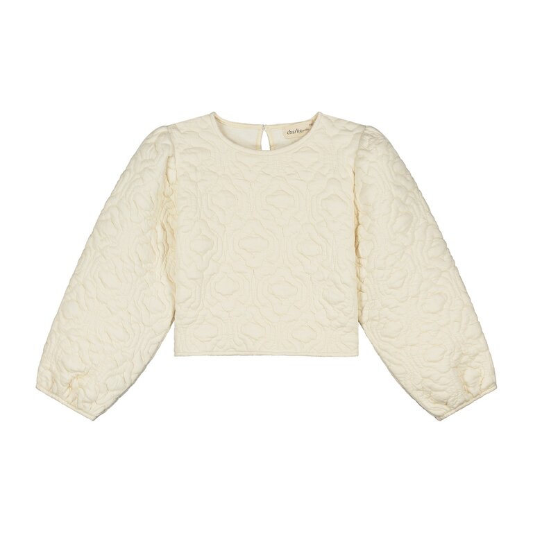 Charlie Petite nena blouse // ecru