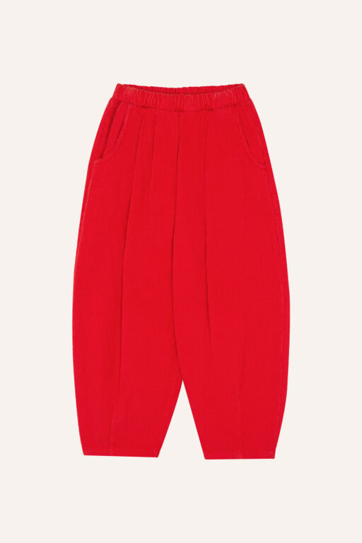 The Campamento corduroy trousers // red