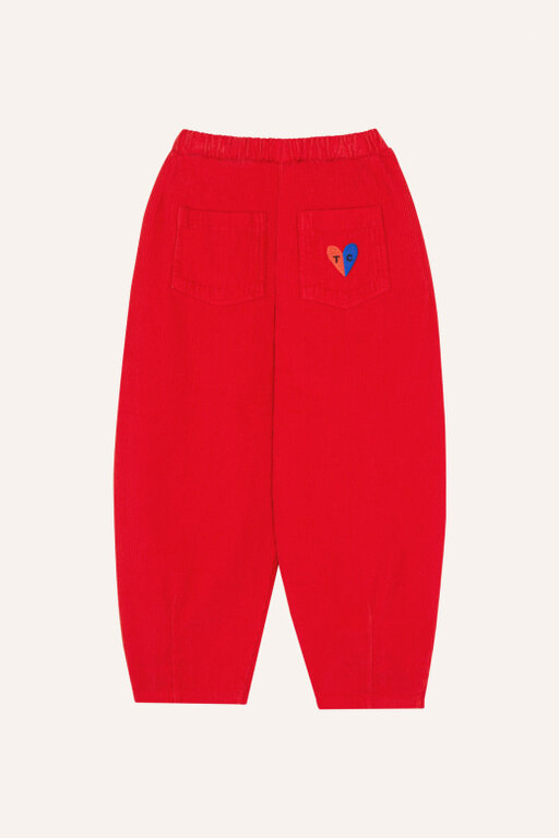 The Campamento corduroy trousers // red