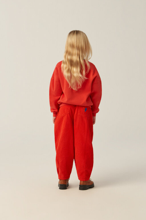 The Campamento corduroy trousers // red