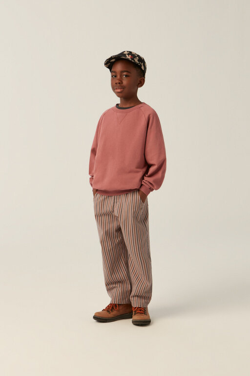 The Campamento stripes trousers // grey