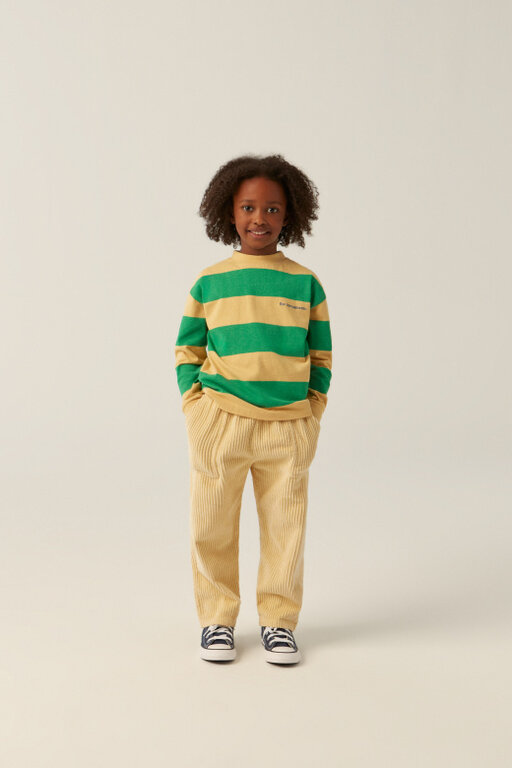 The Campamento stripes t-shirt // green