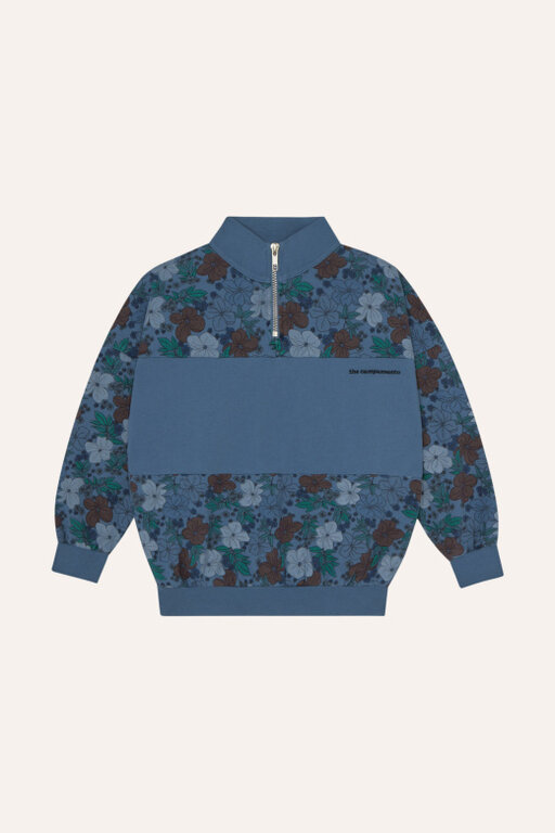 The Campamento flowers sweatshirt // multicolor