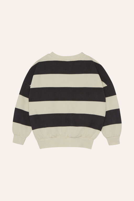The Campamento stripes sweatshirt // grey