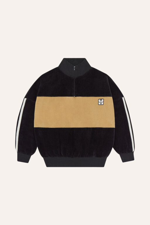 The Campamento contrast sweatshirt // grey