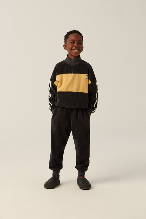 The Campamento contrast sweatshirt // grey