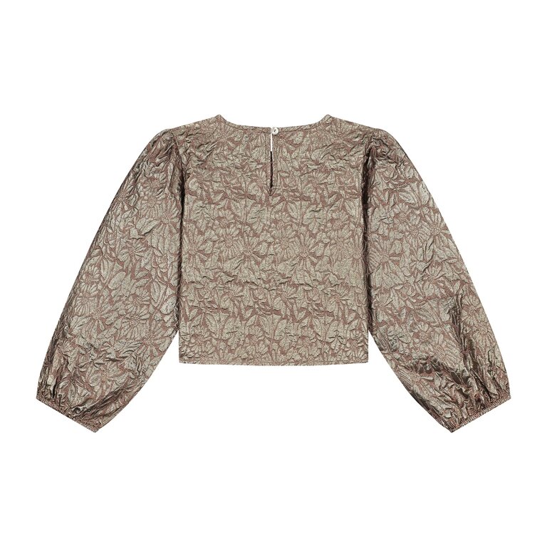 Charlie Petite nena blouse // rose/gold