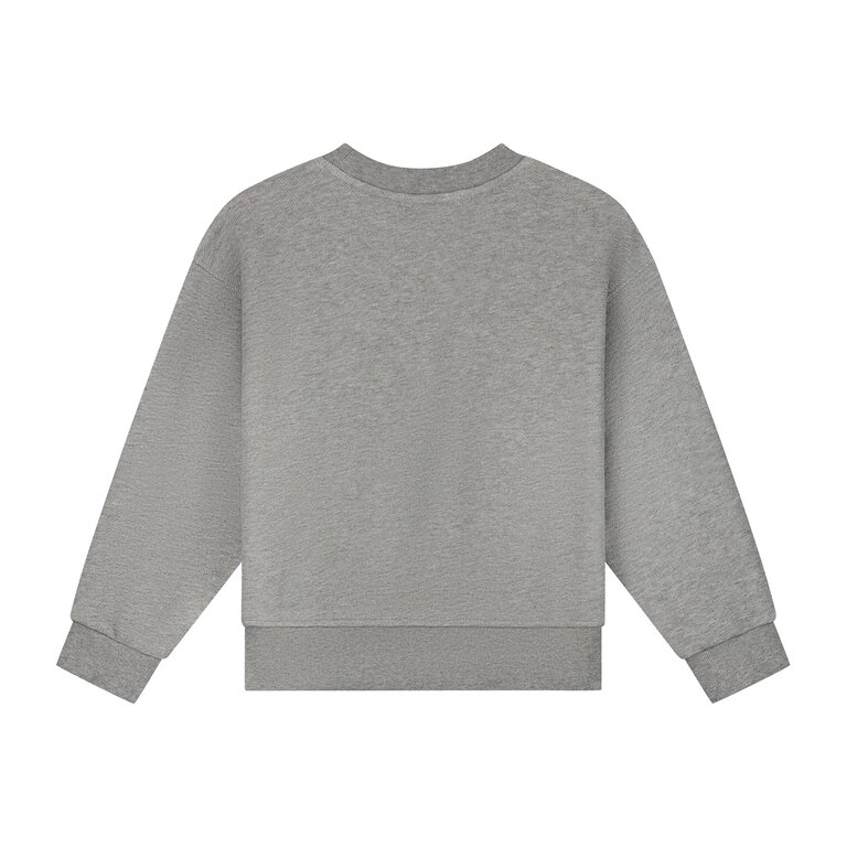 Charlie Petite jackson sweater // grey melange