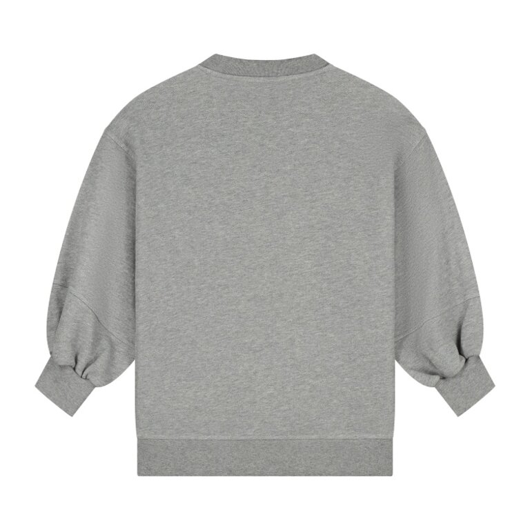 Charlie Petite nada sweater dress // grey melange