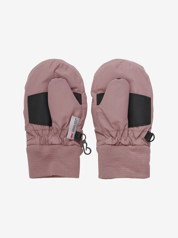 Enfant mittens // rose taupe
