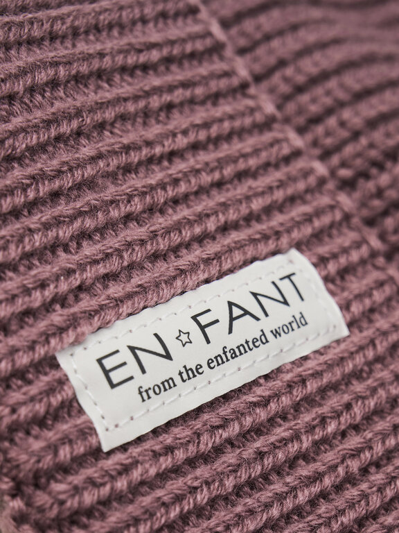 Enfant beanie // rose taupe