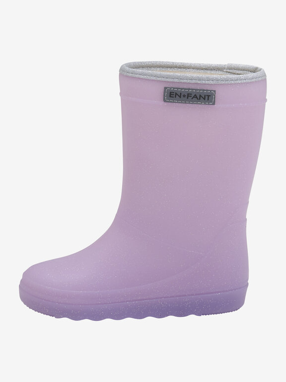 Enfant thermo boots // lavender glitter