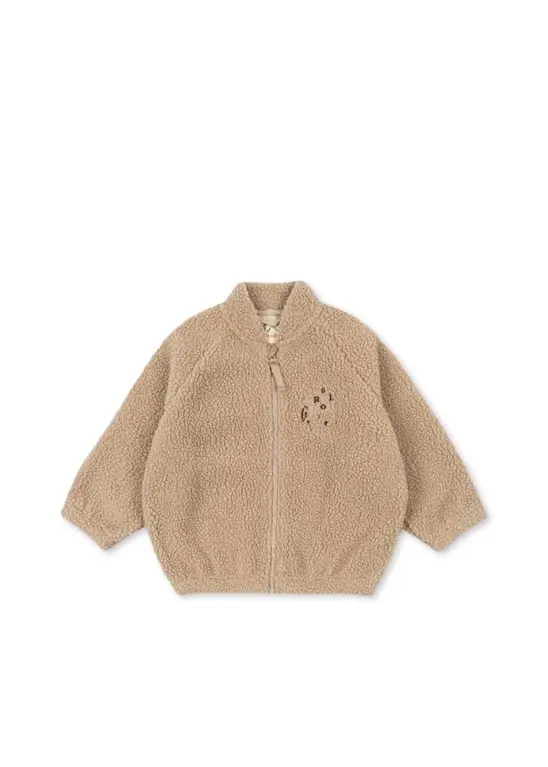 Konges Slojd jazy teddy bomber jacket // oxford tan