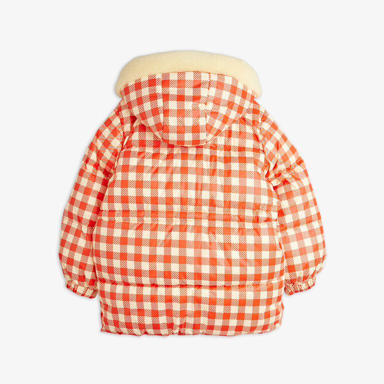 Mini Rodini Ritzratz patch gingham aop // heavy puffer