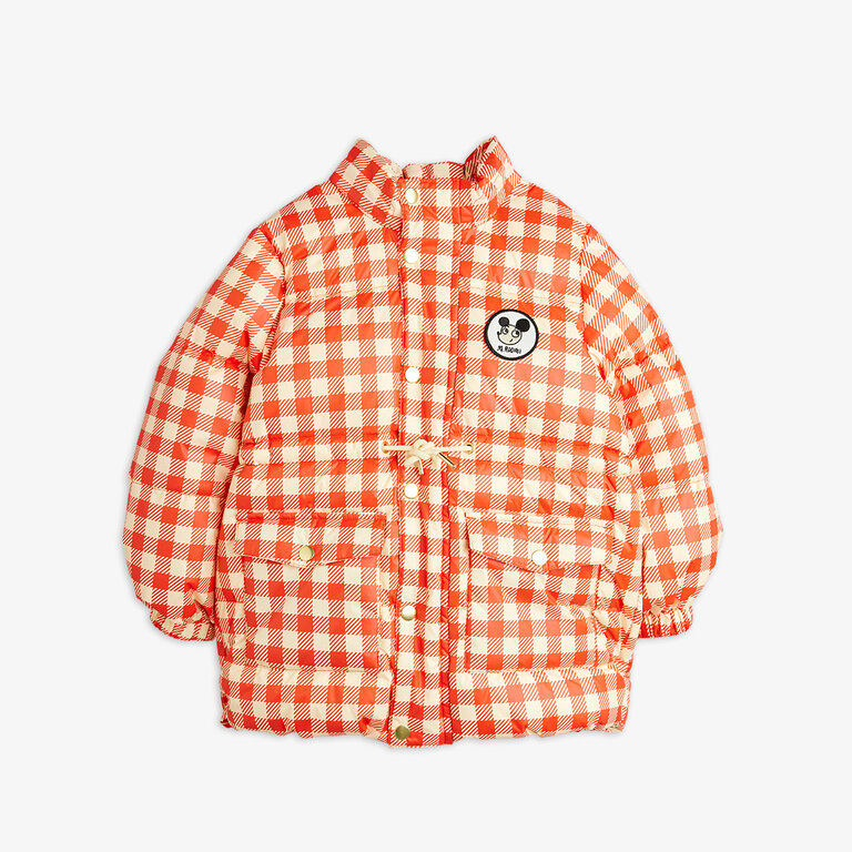 Mini Rodini Ritzratz patch gingham aop // heavy puffer
