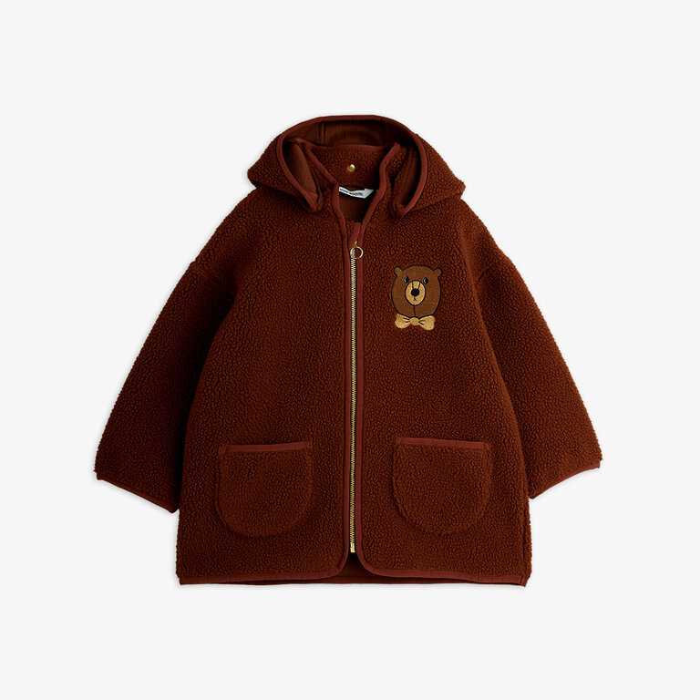 Mini Rodini bear emb // pile jacket
