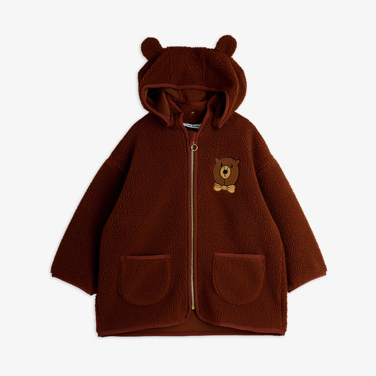 Mini Rodini bear emb // pile jacket