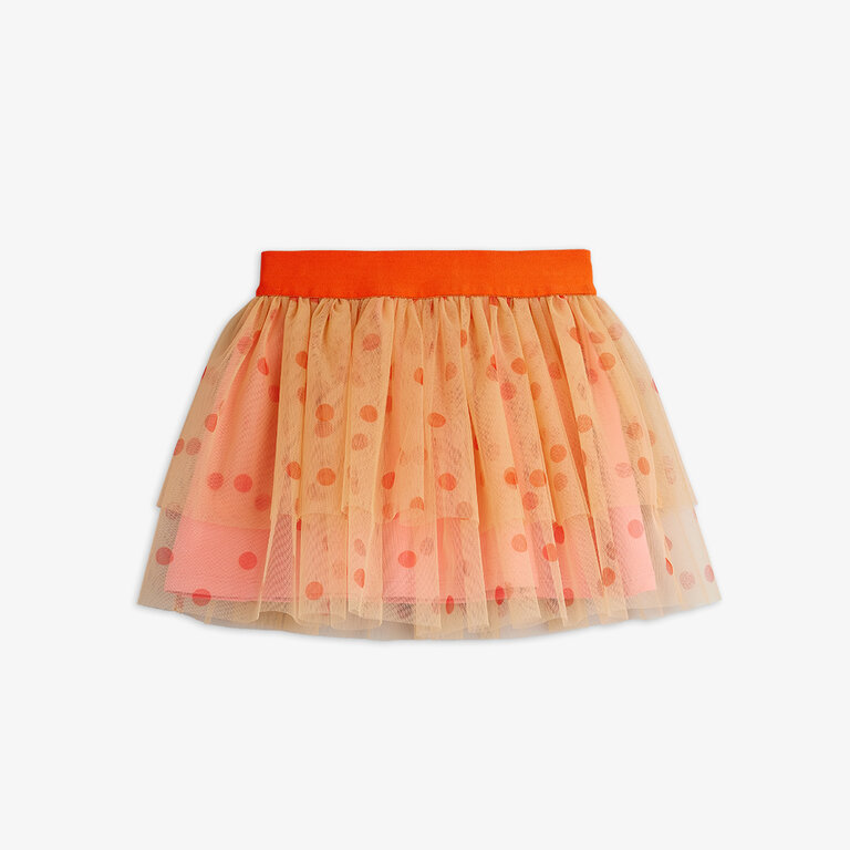 Mini Rodini dotted tulle skirt // pink