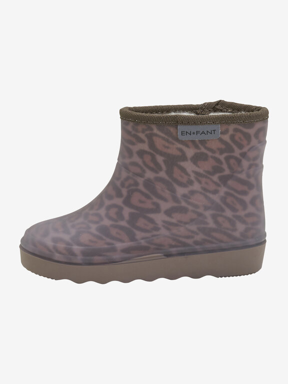 Enfant thermo boots short // pine bark print