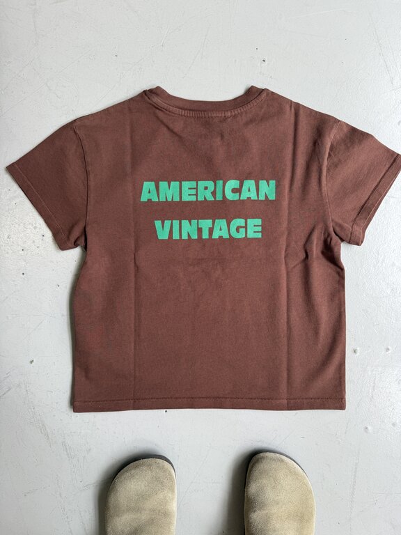 American Vintage fizvalley tee // noyer vintage