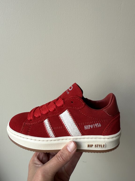 HIP shoe style H1102  // rood combi