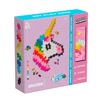 Plus Plus Puzzle by Number // eenhoorn (3929)