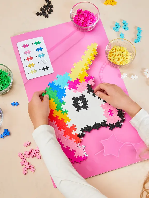 Plus Plus Puzzle by Number // eenhoorn (3929)