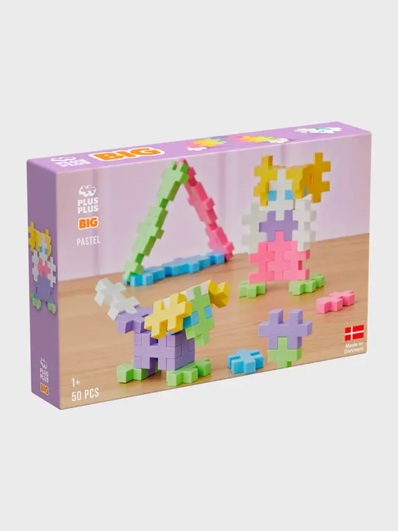 Plus Plus Plus Plus BIG // pastel 50 pcs (3273)
