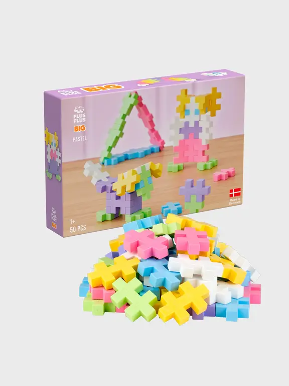 Plus Plus Plus Plus BIG // pastel 50 pcs (3273)